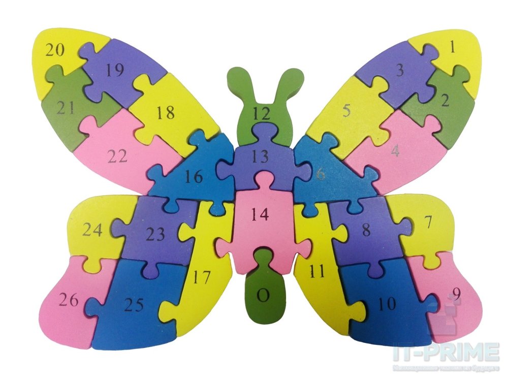 Пазл "Бабочка"