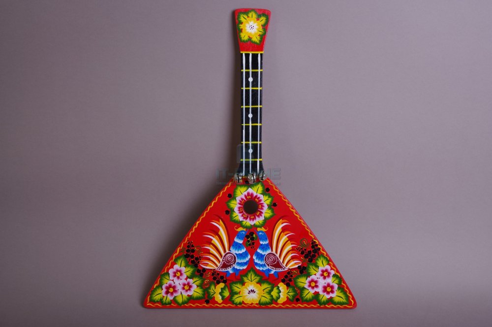 Балалайка детская с бубенцами