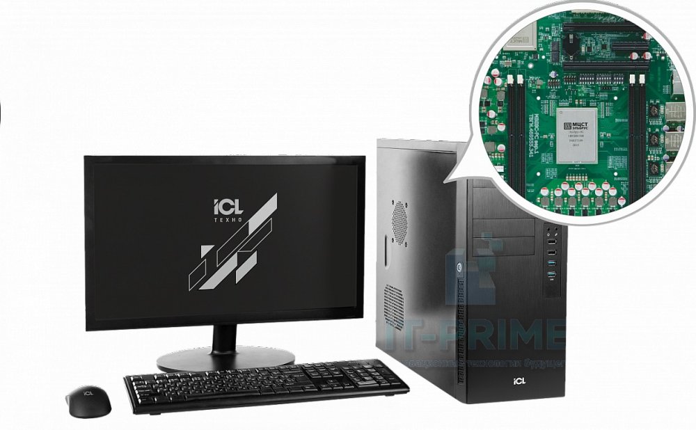 АРМ на базе SafeRAY S301 c процессором Эльбрус-8С